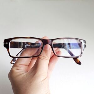 Persol 2737 Hand Made in Italy Tortoise Rectangular Eyeglasses Frames 54□16 140